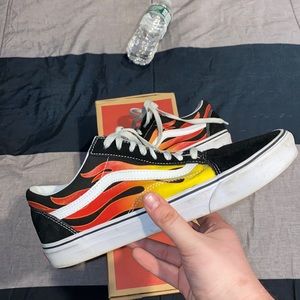 Vans (Flames) Size 11 *USED*
